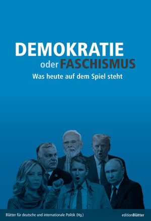 Demokratie oder Faschismus (Buchtitel, 2024)
